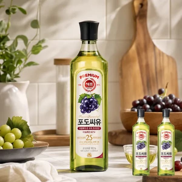 사조해표 포도씨유 900ml 3개 22,900원