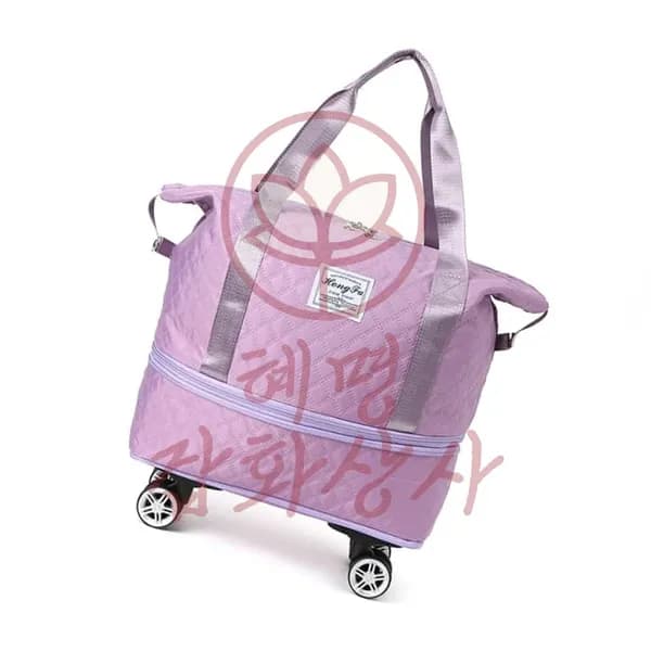 퍼플 바퀴달린 여행가방 2단 1개 26,550원