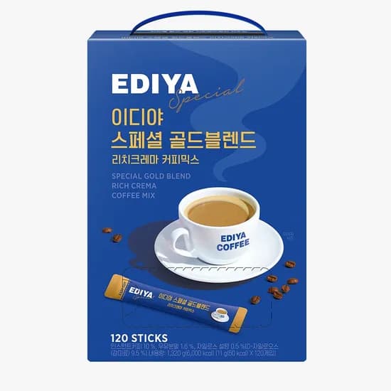 이디야 스페셜 골드블렌드 커피믹스, 11g, 120개입, 2박스
