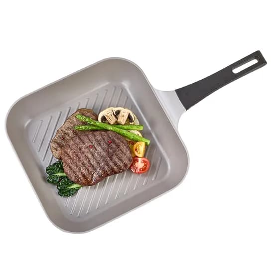 제나우 티타늄코팅 사각 그릴팬, 28cm, 1개