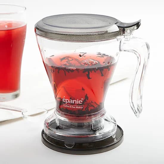 에파니 스마트 여과기 티메이커 티포트, 그레이, 480ml, 1개