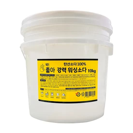 딱좋아 워싱소다 10kg 1개