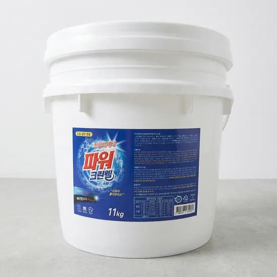 파워크린웰 가루세제 11kg 1개