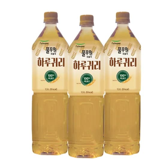 풀무원 하루귀리 곡물차, 1.5L, 12병
