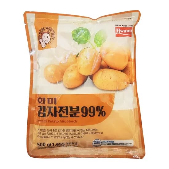 화미 감자전분 99 500g 1개