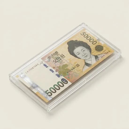 현금 케이스, 1만원권, 1개