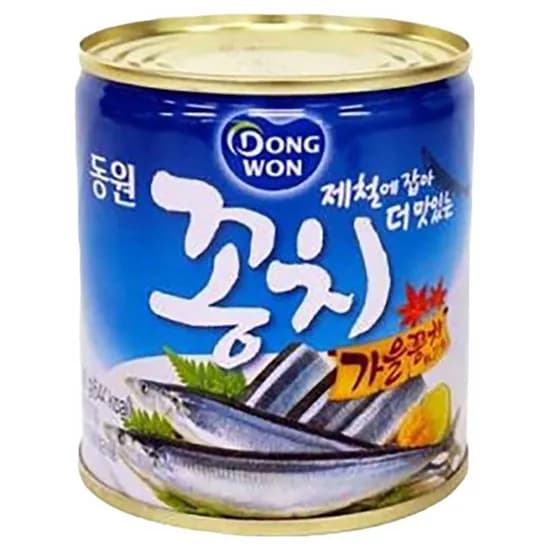 동원 자연산 꽁치 통조림 280g 8개