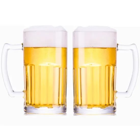블리스 프리미엄 머그 맥주잔 600ml, 2개, 1세트