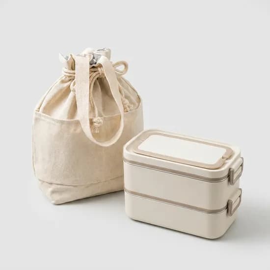 루몬 스텐 보온 도시락 RM2301 BG, 원사이즈, 아이보리, 1개