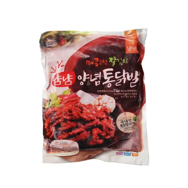 남양 뼈있는 양념통닭발 1000g 1봉
