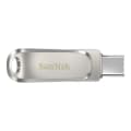 샌디스크 울트라 듀얼 드라이브 럭스, 실버, USB 3.2 Type-C, 64GB, 1개