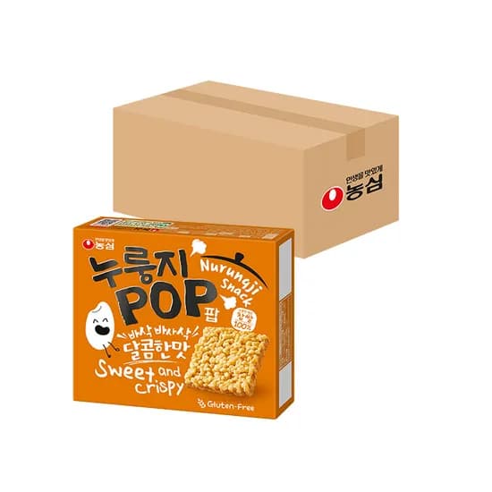 농심 누룽지팝, 142g, 4개