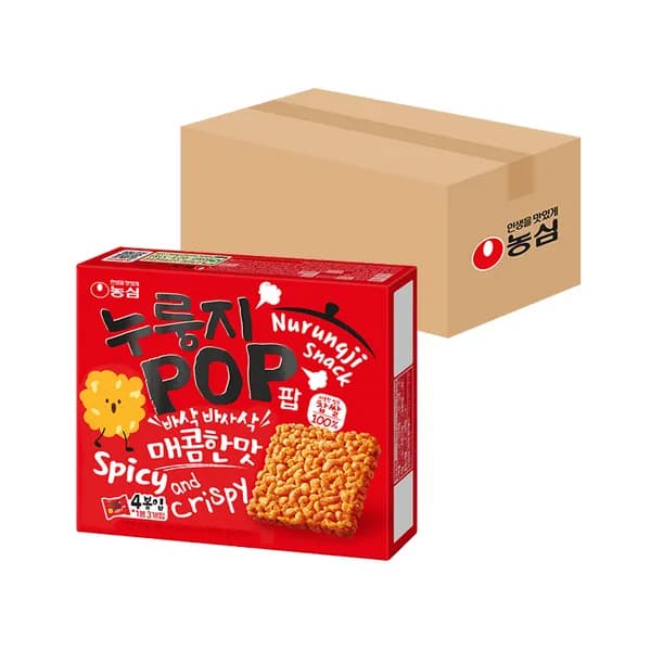 농심 누룽지팝 매콤한맛 142g 4개 10,450원