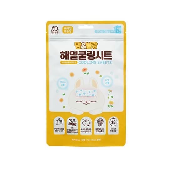 맘앤블랑 해열쿨링시트 18매입 1개