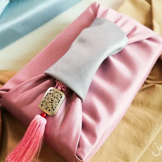 바람꽃 도라지정과 선물세트 보자기포장 500g 1개