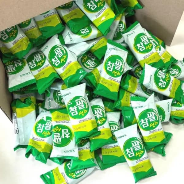 크라운제과 참쌀선과 5.75g 90개