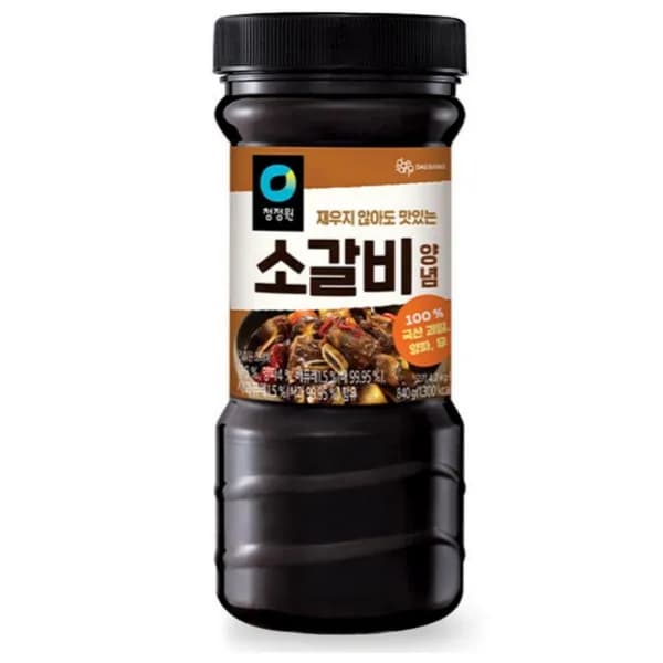청정원 소갈비양념 840g 1개 7,556원