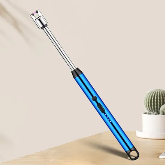터보넷 USB 충전식 플라즈마 점화스틱 블루 1개