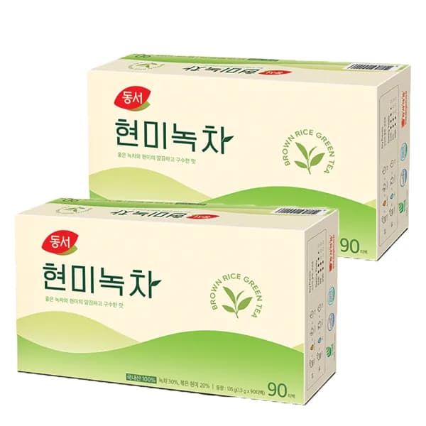 동서 현미녹차 1.5g 100개입 2개