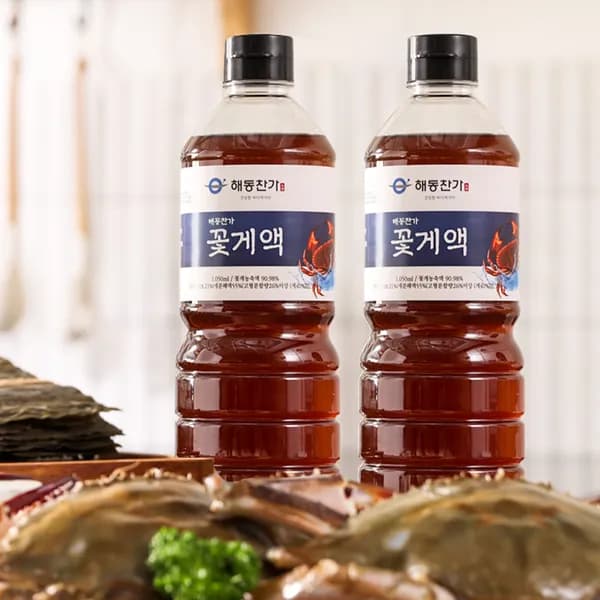 해동찬가 꽃게액 1150g 2병
