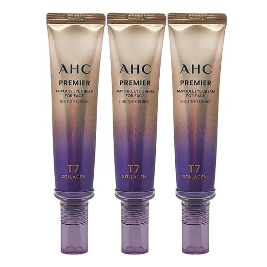 AHC 프리미어 앰플 아이크림 포페이스 라인 타이트닝 40ml 3개