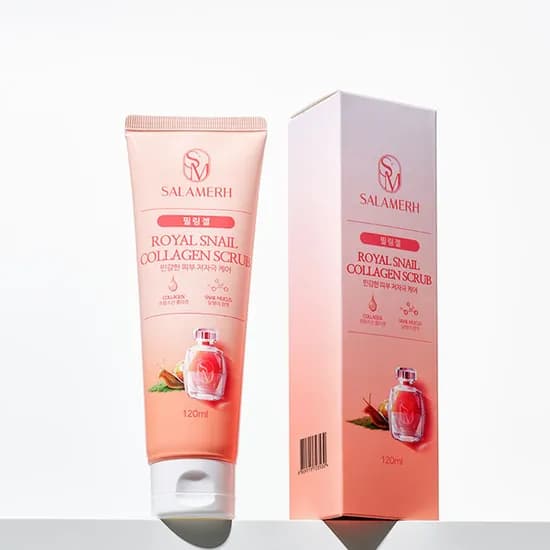 살라메르 로얄스네일 콜라겐 달팽이 필링젤 120ml 2개