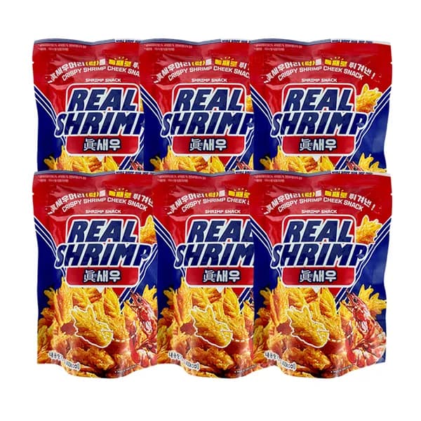진새우 오리지널 70g 6개
