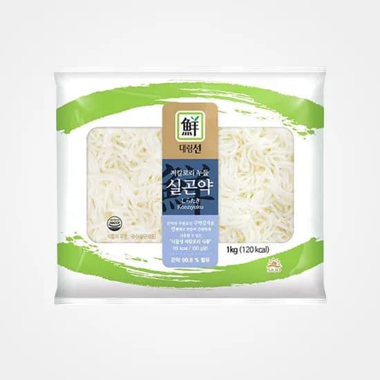 사조대림 저칼로리 누들 실곤약 1kg 2개