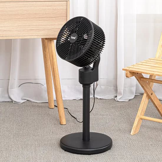 보랄 3D 입체회전 스탠드 에어써큘레이터, HNZ-SC403, 리모컨형, 1개