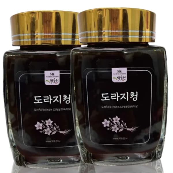 국내산 약도라지청 500g 2개