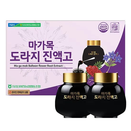 지리산마천농협 마가목 도라지 진액고 500g 2병