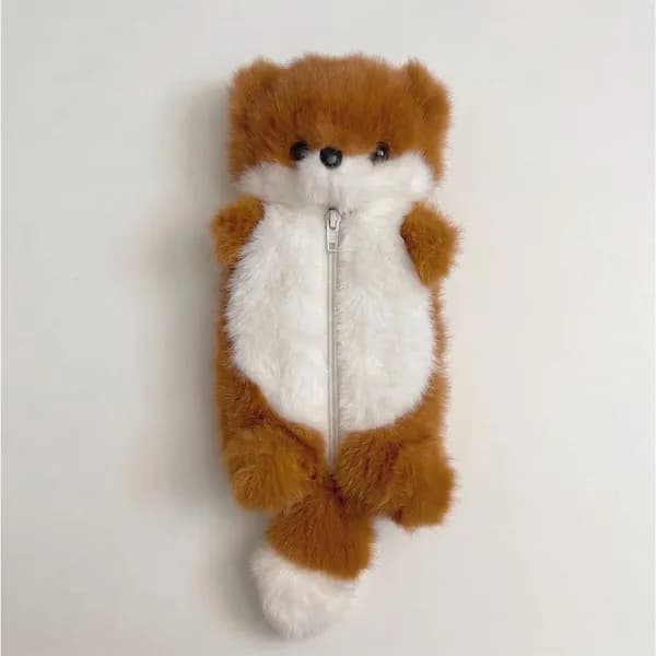 귀여운 여우 인형 털필통 파우치 사막여우 1개 9,900원