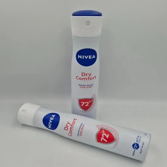 니베이 데오드란트 스프레이 드라이 콤포트, 200ml, 2개