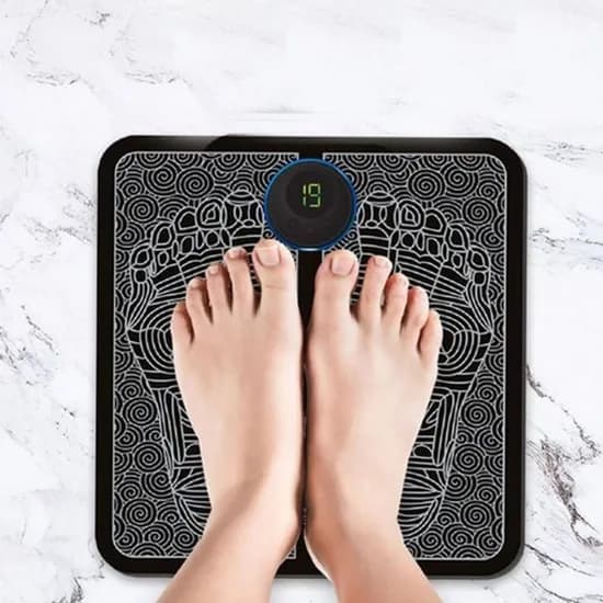 EMS 스마트 발 마사지기 블랙 1개