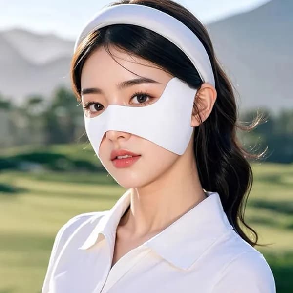 UV 쿨링 나비핏 햇빛차단 마스크 블랙 FREE 1개
