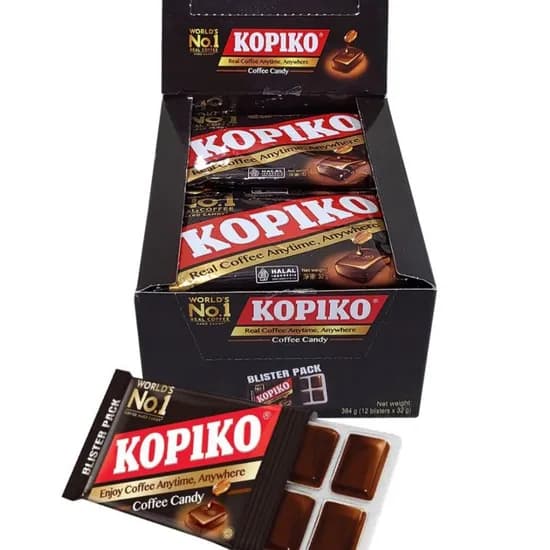 코피코 커피맛 캔디 블리스터 팩 32g 12개입 1박스