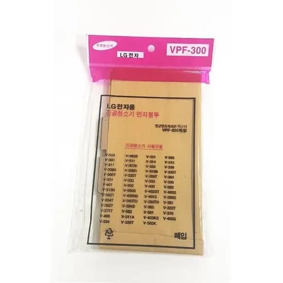 LG전자 삼성전자 진공청소기용 필터, VPF-300, 5매, 1개