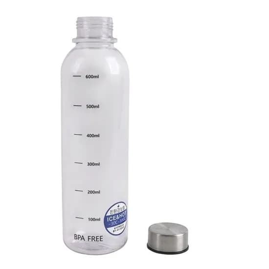 에코젠 눈금 밀크보틀, 스텐캡, 700ml, 1개