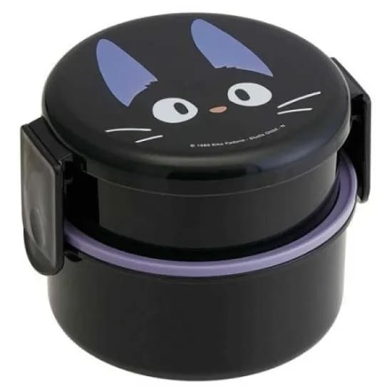 스케이터 지지 원형 2단 도시락, 포크포함, 500ml, 1개