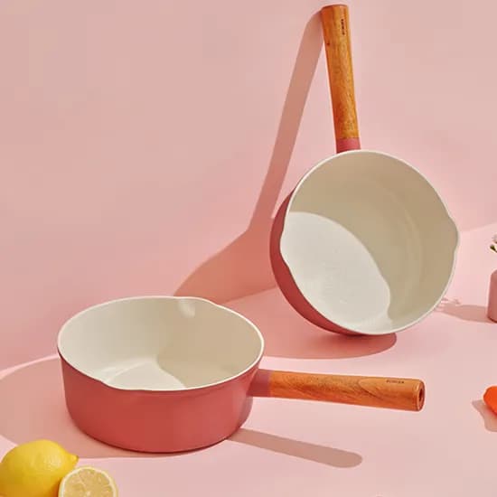 닥터하우스 오미자 멀티팬, 20cm, 코랄, 1개