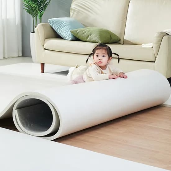 노르웨이숲 층간소음 방지 롤매트, 아이보리, 22T, 140cm, 3m