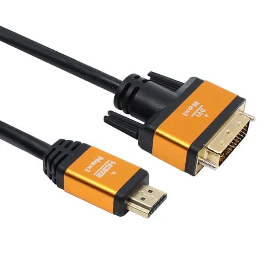 넥시 HDMI to DVI 케이블 컴퓨터 모니터 연결선 NX-HD20DVI, 2m, 1개