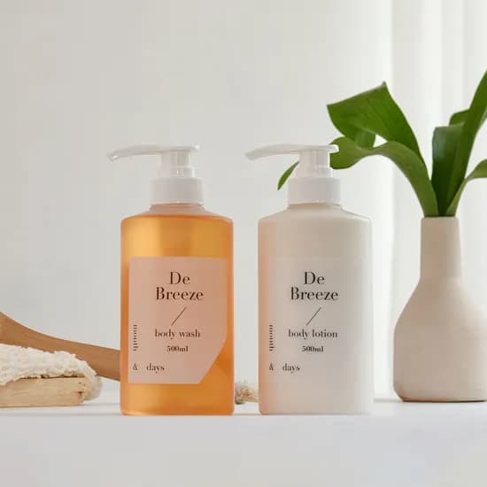 먼스앤데이즈 디브리즈 바디패키지, 바디워시, 500ml, 1개+ 바디로션, 500ml 1개, 2세트