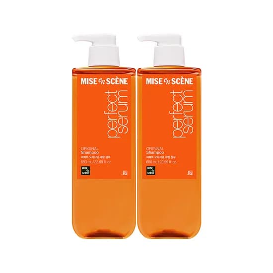 미쟝센 퍼펙트 오리지널 세럼 샴푸 680ml 2개