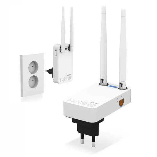 IpTIME 와이파이 증폭기, EXTENDER-N300T, WPS, 2.4GHz, 300Mbps, 1개