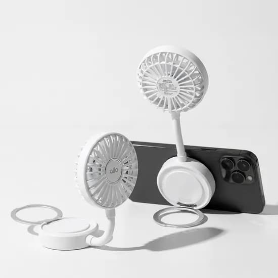 알로코리아 휴대용 맥세이프 선풍기 FM1, 화이트, 1개