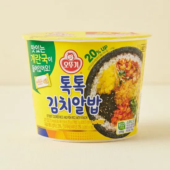 오뚜기 컵밥 톡톡김치알밥 227g 6개