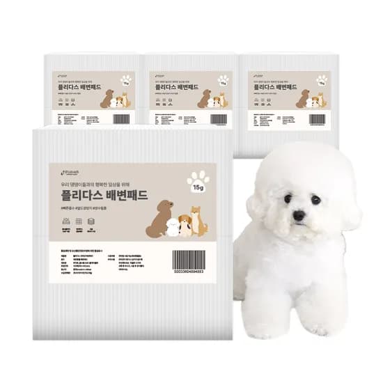 플리다스 반려견 합리적패드, 18g, 소형, 50x40cm, 400매