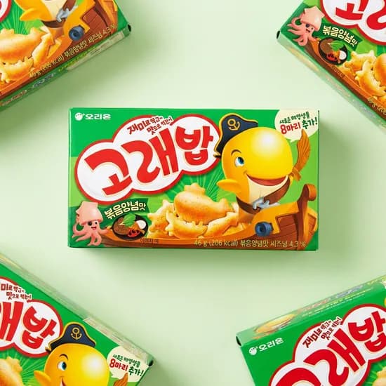 오리온 고래밥 볶음양념맛 46g 5개