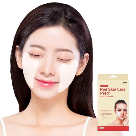 라보타치 레드 스킨 케어 패치 안면홍조 진정 하이드로겔 8매 1박스